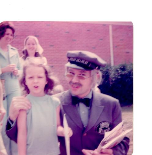 A 4 year old me & Mr. McFeely